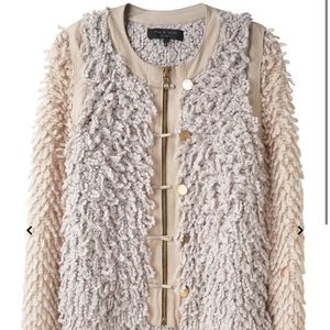 Rag & Bone Brent Zip Shaggy Jacket